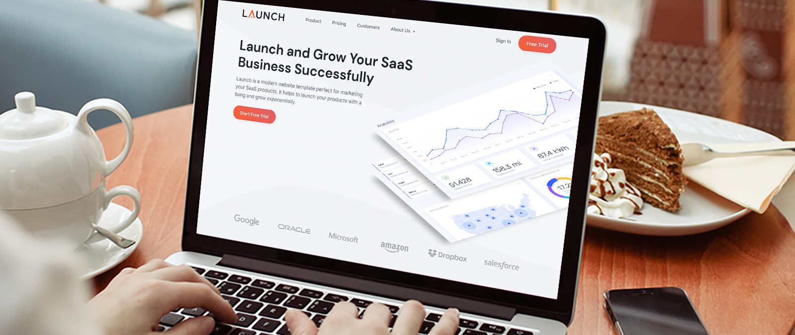 Launch - SaaS Bootstrap Template